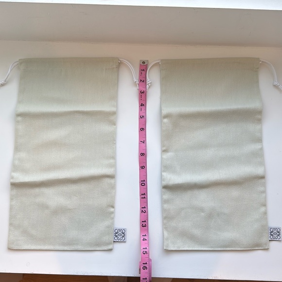 Loewe canvas shoe dust bags solofficialkw.com